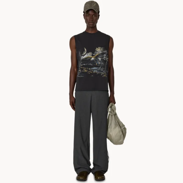 ROA Fai Sleeveless Tee – Washed Black