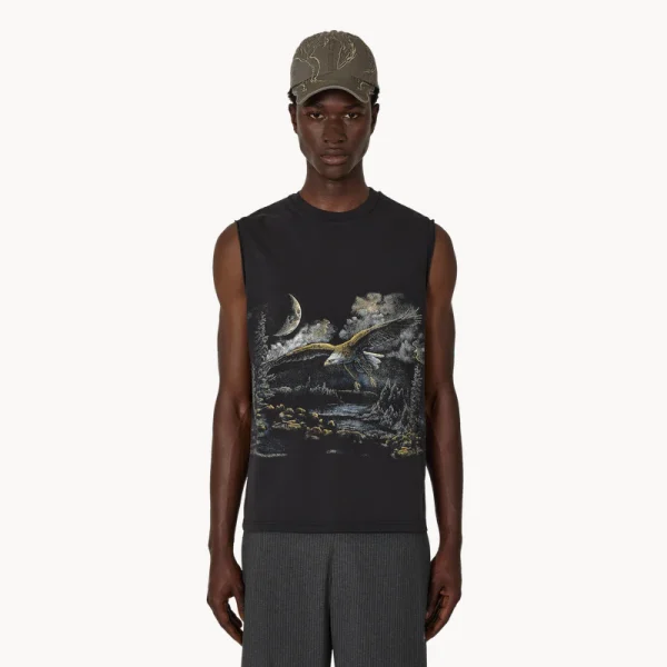 ROA Fai Sleeveless Tee – Washed Black