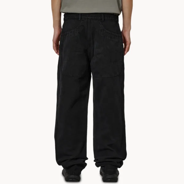 ROA Fomes Double Knee Washed Canvas Pant – Washed Black