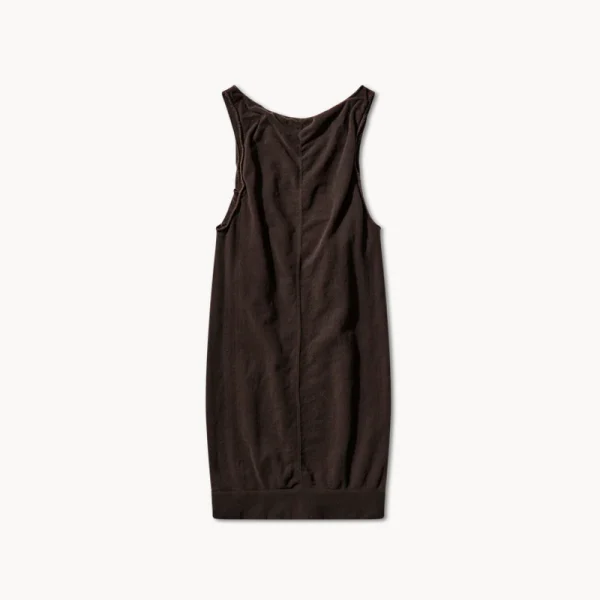 ROA Haze Ultralight Seamlass See Through Tank Top – Dark Brown