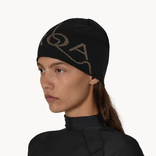 ROA Logo Wool Beanie – Black