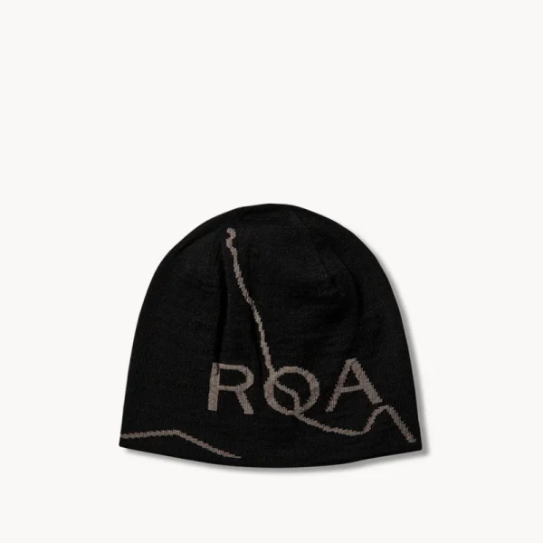 ROA Logo Wool Beanie – Black