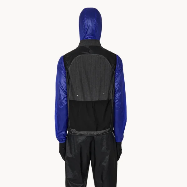 ROA Numb Pinstriped Commuting Vest – Black