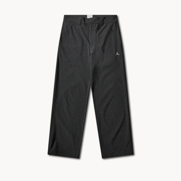 ROA Numb Pinstriped Packable Pant – Black