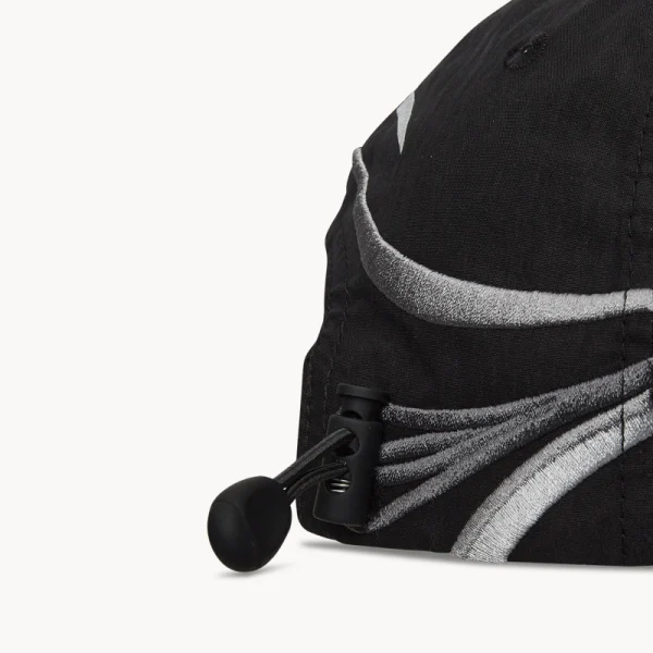 ROA Pursuit 6 Panel Cap – Black