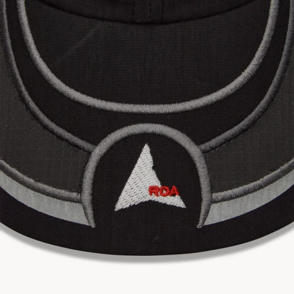 ROA Pursuit 6 Panel Cap – Black