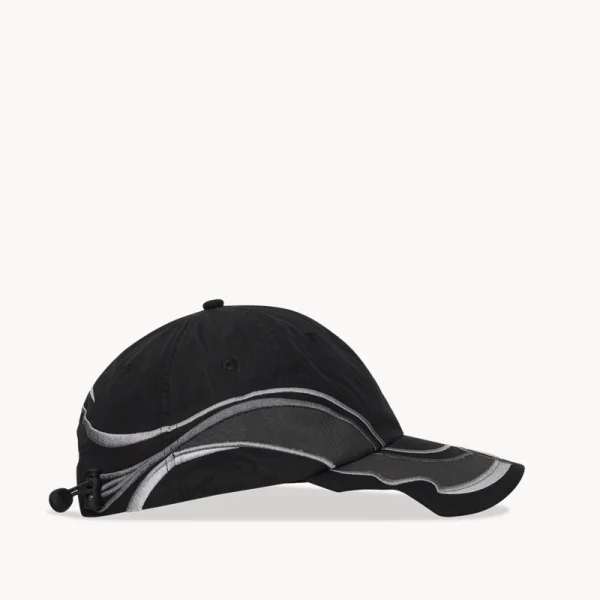 ROA Pursuit 6 Panel Cap – Black