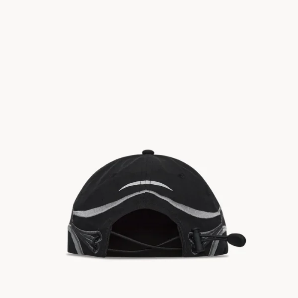 ROA Pursuit 6 Panel Cap – Black