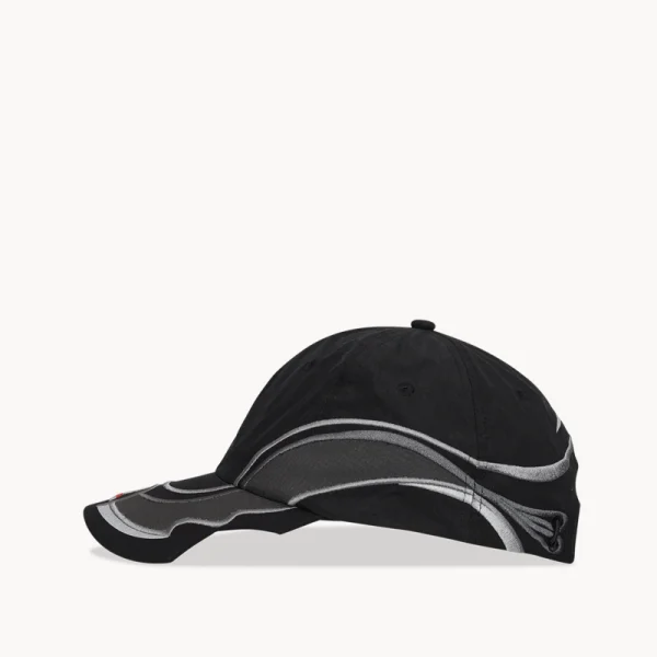 ROA Pursuit 6 Panel Cap – Black