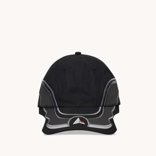 ROA Pursuit 6 Panel Cap – Black