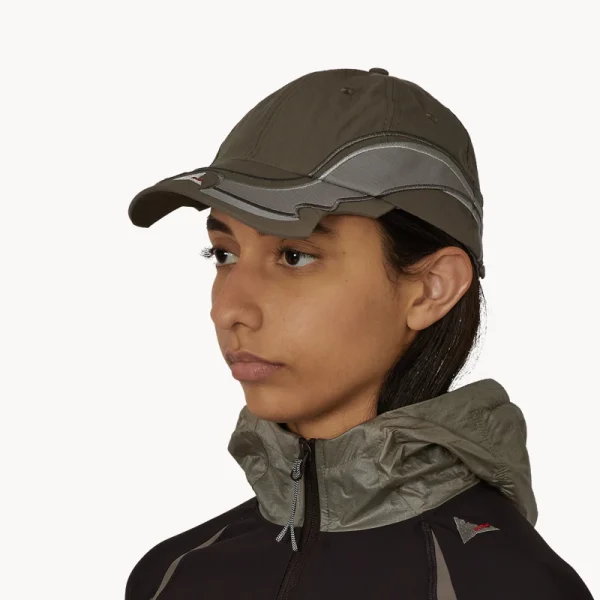 ROA Pursuit 6 Panel Cap – Grey