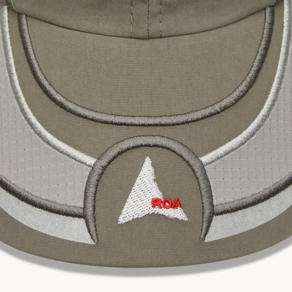 ROA Pursuit 6 Panel Cap – Grey
