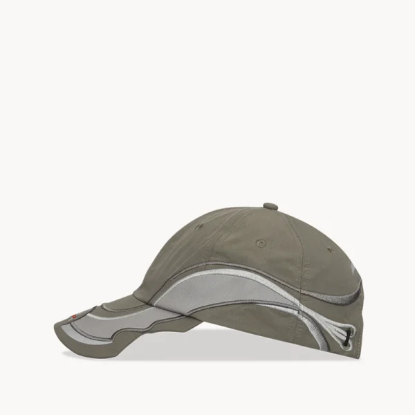 ROA Pursuit 6 Panel Cap – Grey