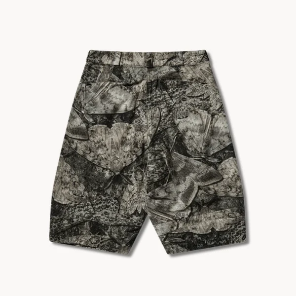 ROA Siera Moth Print 34 Pant – Brown