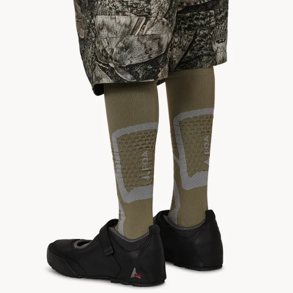 ROA Siera Moth Print 34 Pant – Brown