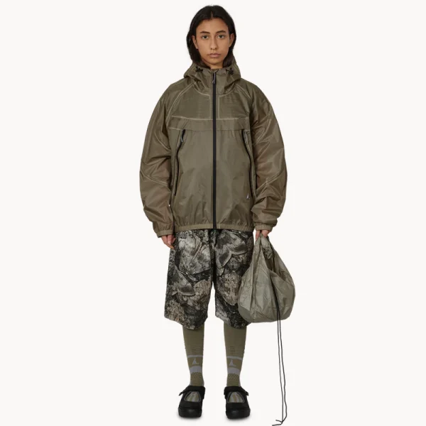 ROA Siera Moth Print 34 Pant – Brown