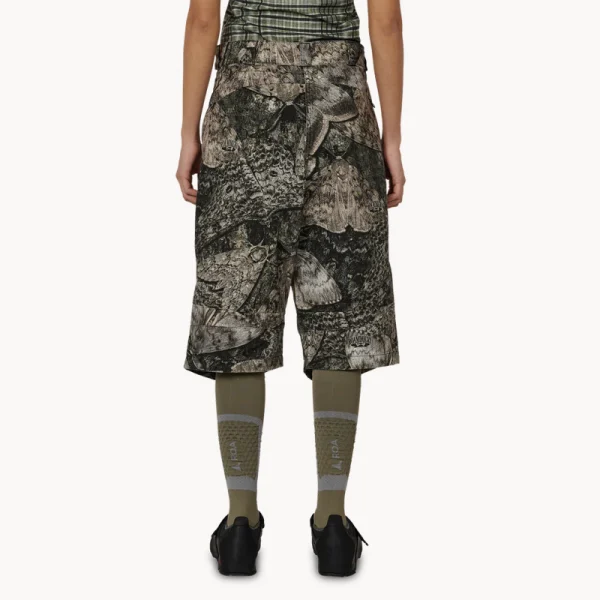 ROA Siera Moth Print 34 Pant – Brown