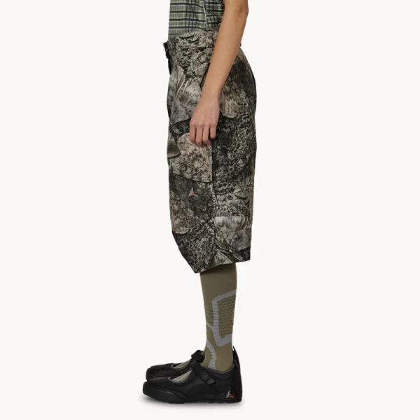 ROA Siera Moth Print 34 Pant – Brown