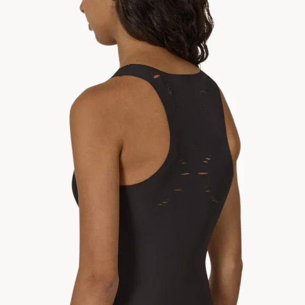 ROA Spine Compression Tank Top – Dark Brown