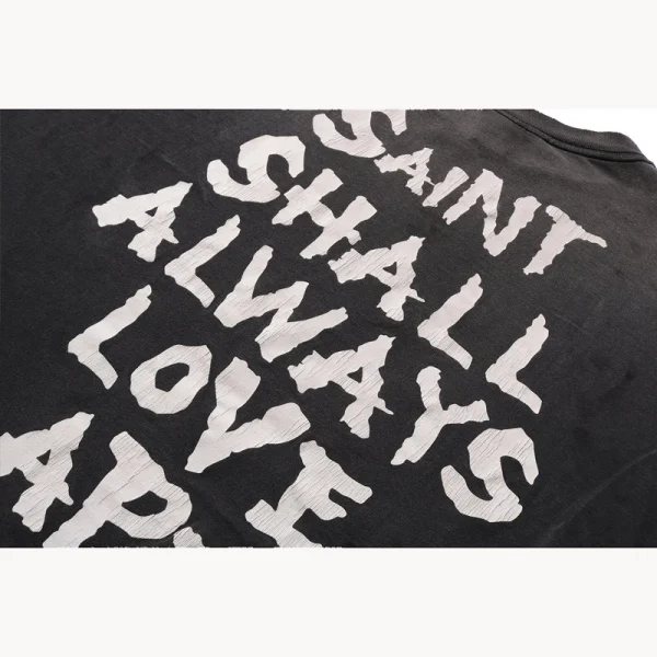SAINT MXXXXXX BAPE Always Love Tee – Black