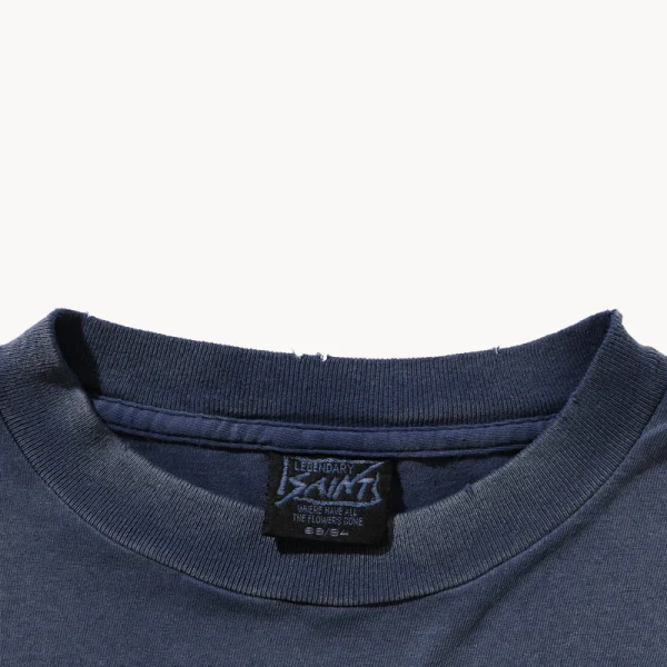 SAINT MXXXXXX BAPE Fade Away Tee – Navy