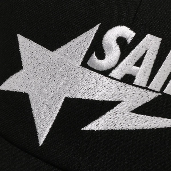 SAINT MXXXXXX BAPE Mesh Cap – Black