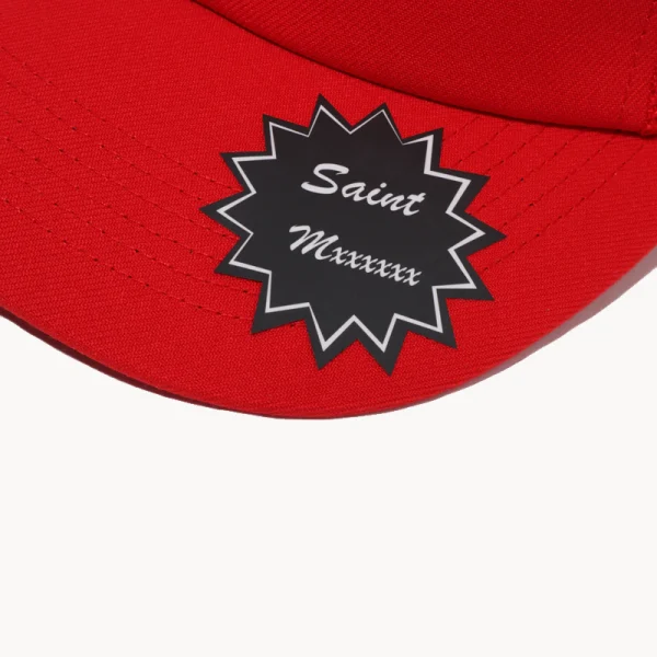 SAINT MXXXXXX BAPE Mesh Cap – Red
