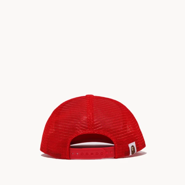 SAINT MXXXXXX BAPE Mesh Cap – Red