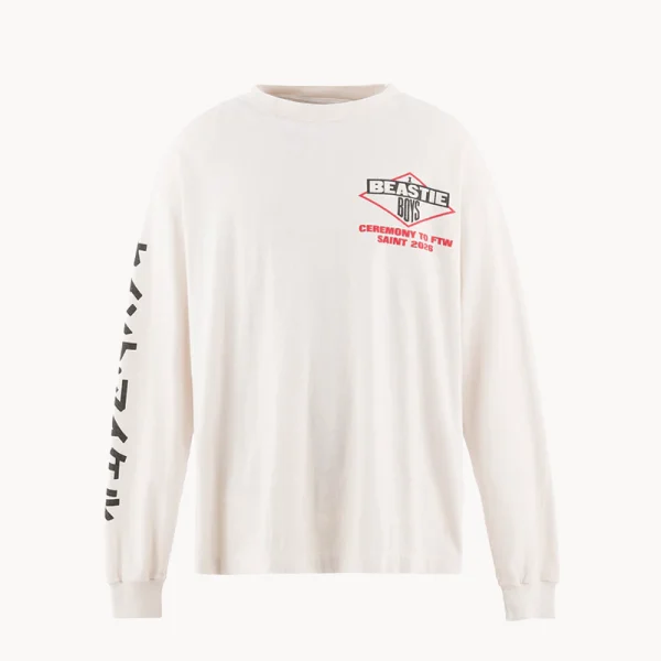 SAINT MXXXXXX BEASTIE BOYS LS Tee – White