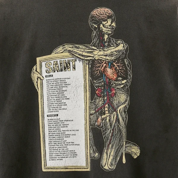 SAINT MXXXXXX Head LS Tee – Black