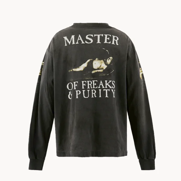 SAINT MXXXXXX Medusa LS Tee – Black