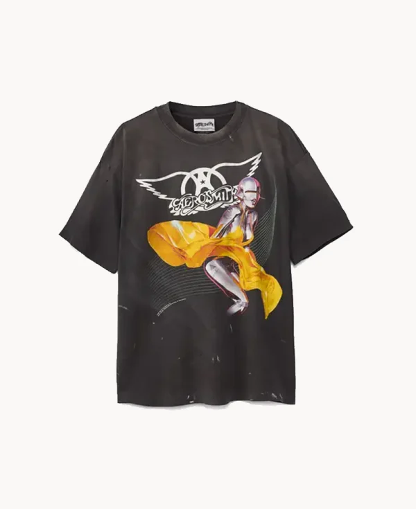 SAINT Mxxxxxx Aerosmith Tee – Black