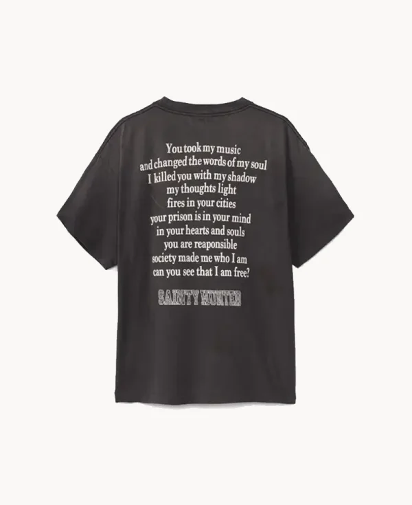 SAINT Mxxxxxx BOUNTY Skull-K & Baby-M Tee – Black
