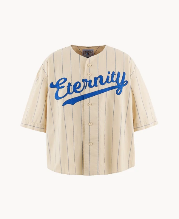 SAINT Mxxxxxx Eternity Baseball Shirt – White