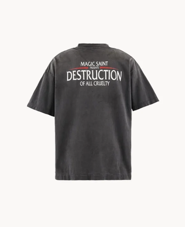 SAINT Mxxxxxx In To Love Tee – Black