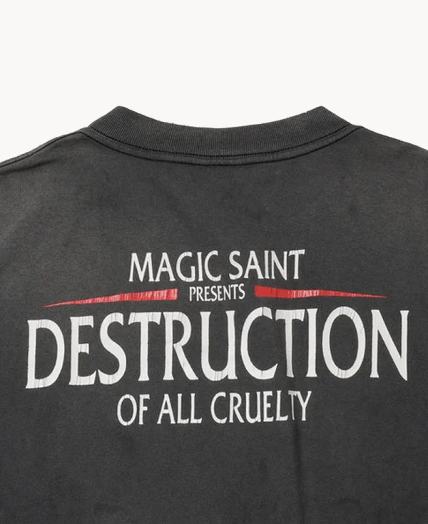 SAINT Mxxxxxx In To Love Tee – Black