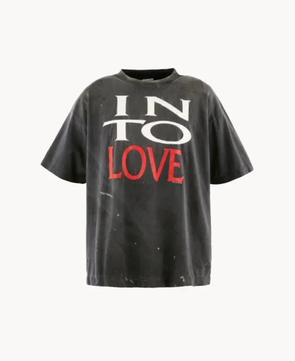 SAINT Mxxxxxx In To Love Tee – Black