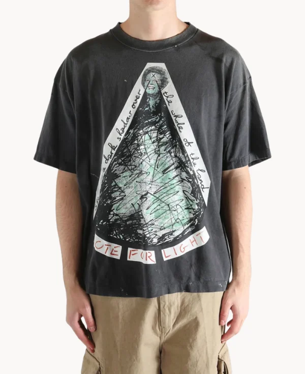 SAINT Mxxxxxx Vote For Light Tee – Black