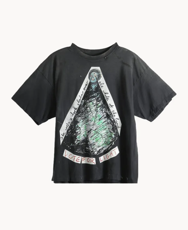 SAINT Mxxxxxx Vote For Light Tee – Black