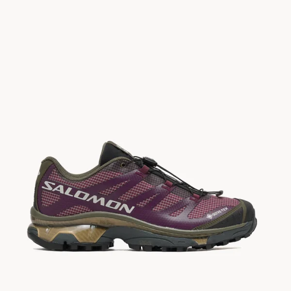 SALOMON XT-4 OG GTX - Maroon Banner Winter Bloom Grape Leaf