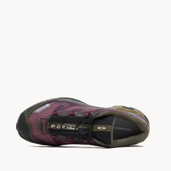 SALOMON XT-4 OG GTX - Maroon Banner Winter Bloom Grape Leaf