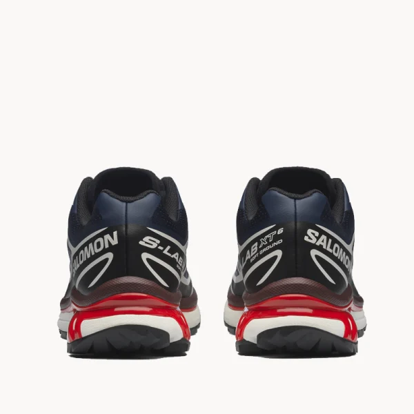 SALOMON XT-6 - Maritime Blue Black Fiery Red