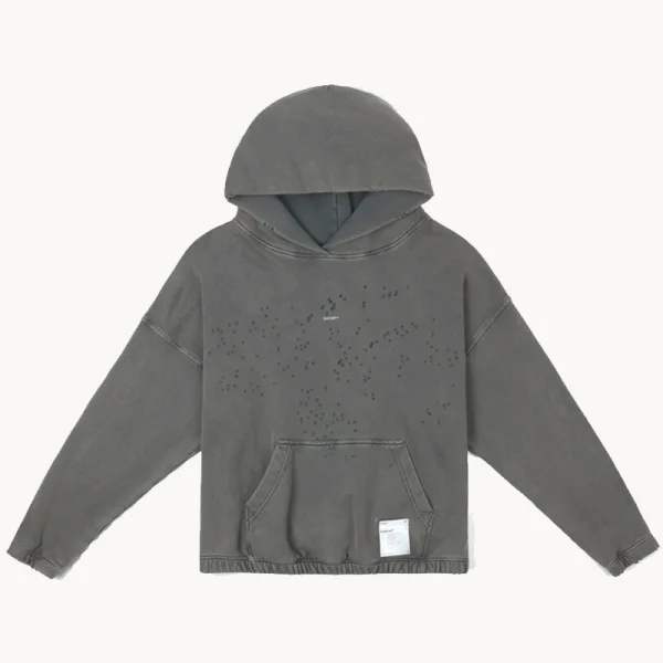 SATISFY MothTech Hoodie – Faded Black