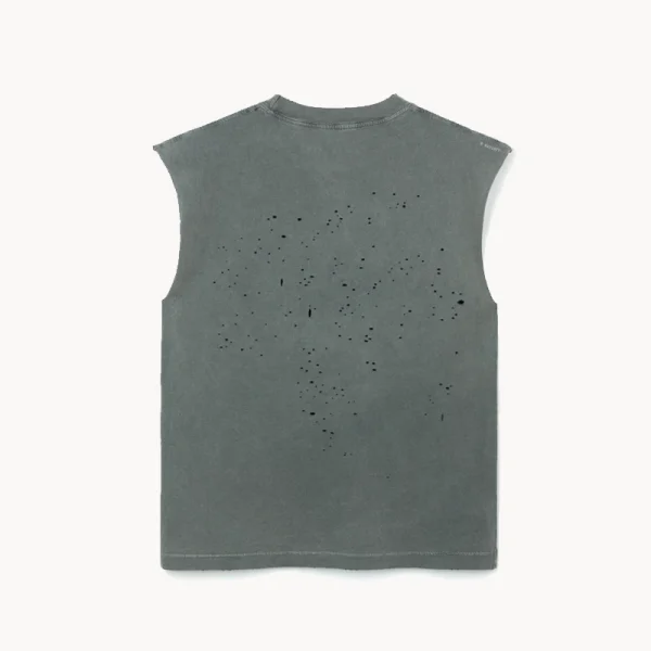 SATISFY MothTech™ Muscle Tee – Faded Black