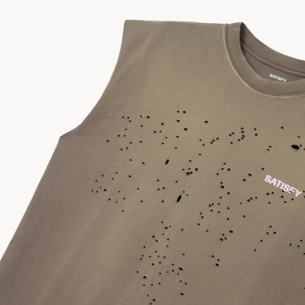 SATISFY MothTech™ Muscle Tee – Sun Bleached Falcon