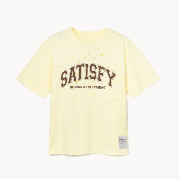 SATISFY MothTech™ T-Shirt – Aged Transparent Yellow