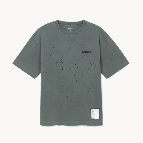 SATISFY MothTech™ T-Shirt – Faded Black
