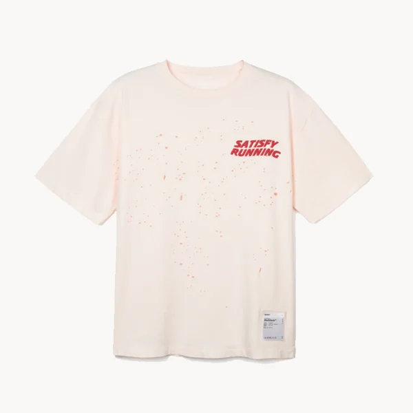 SATISFY MothTech™ T-Shirt – Sun Bleached Rosewater