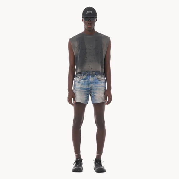 SATISFY-PeaceShell 5 Unlined Shorts – Digital Denim