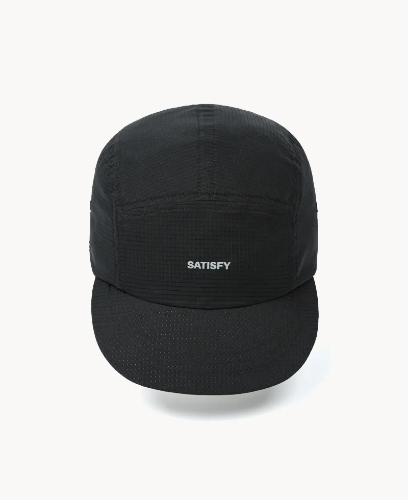 SATISFY Rippy Air Trail Cap – Black SATISFY Rippy Air Trail Cap – Black